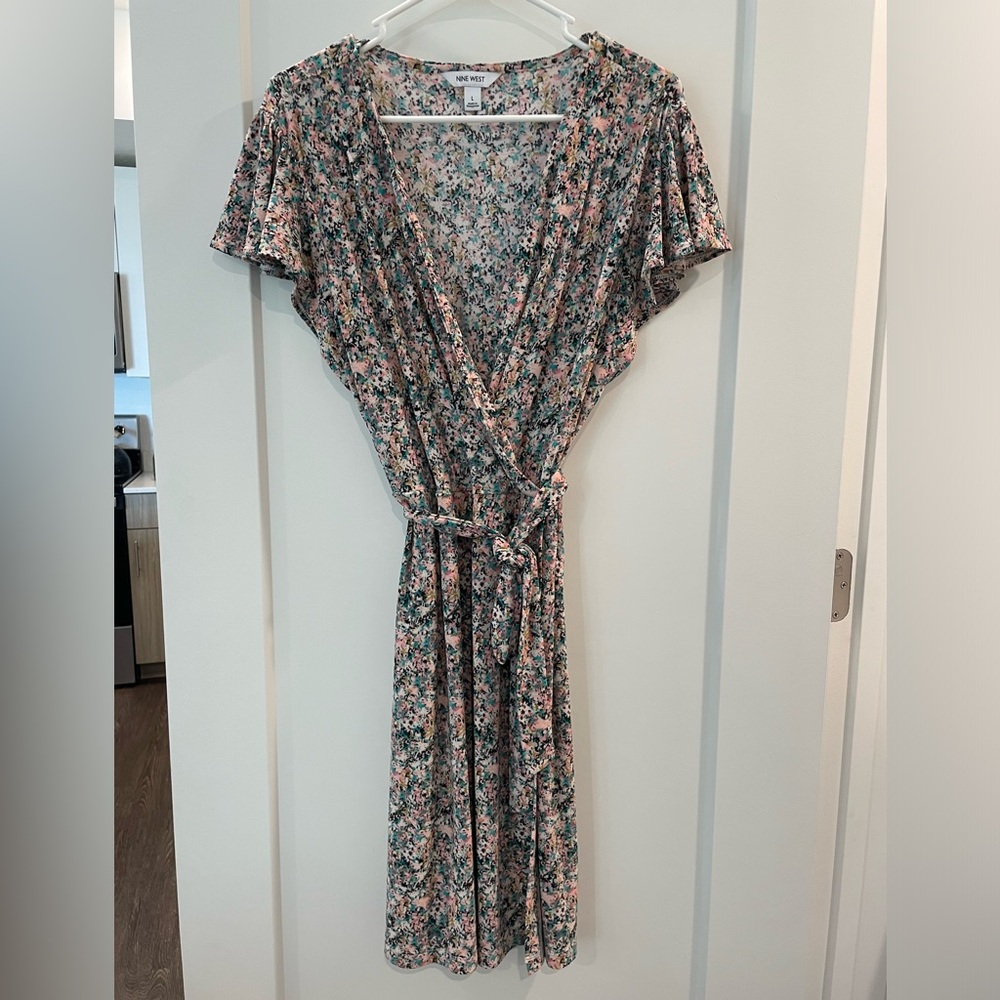 Nine West floral dress - size L
